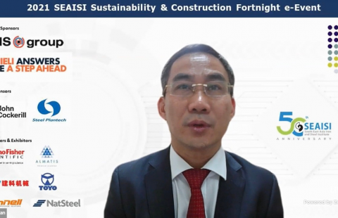 NatSteelVina tham dự Diễn đàn Phát triển bền vững công nghiệp thép và xây dựng SEAISI 2021 và tham dự cuộc thi Cải tiến và Chất lượng (IQ SEAISI COMPETTION) do Hiệp hội thép Đông Nam Á tổ chức