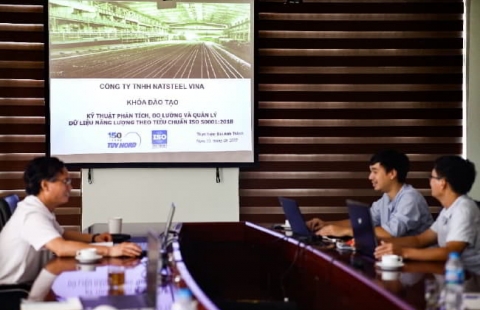 Thép Việt-Sing khởi động dự án xây dựng và cấp chứng chỉ hệ thống Quản lý năng lượng theo tiêu chuẩn ISO50001:2018