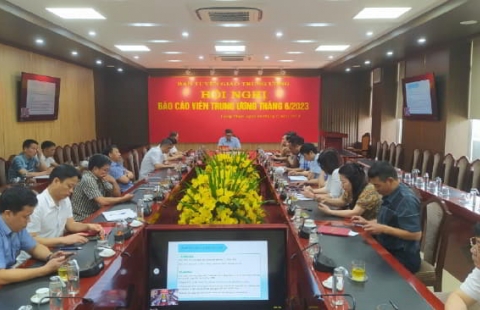 Hội nghị Báo cáo viên Trung ương tháng 6/2023