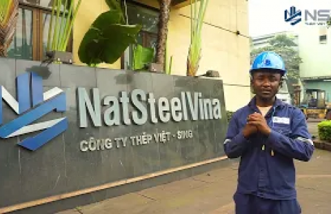 Hoạt động của thực tập sinh Mozambique tại Thép Việt - Sing