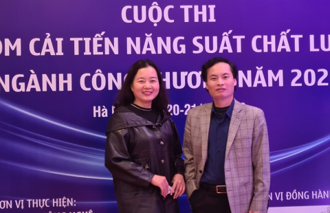 NatSteelVina tham dự cuộc thi Cải tiến năng suất chất lượng ngành Công Thương năm 2020