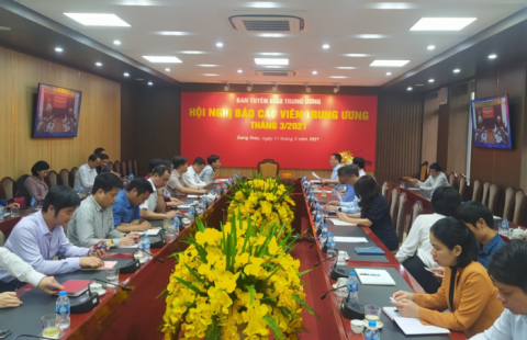 Đảng ủy NatSteelVina tham dự Hội nghị Báo cáo viên Trung ương tháng 3/2021