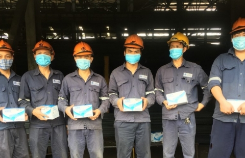 CÔNG ĐOÀN TỔNG CÔNG TY THÉP VIỆT NAM – CTCP LUÔN ĐỒNG HÀNH CÙNG NGƯỜI LAO ĐỘNG NATSTEELVINA