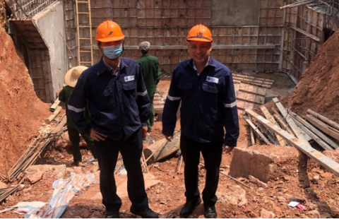 Thép Việt – Sing xây cầu Bến Giềng